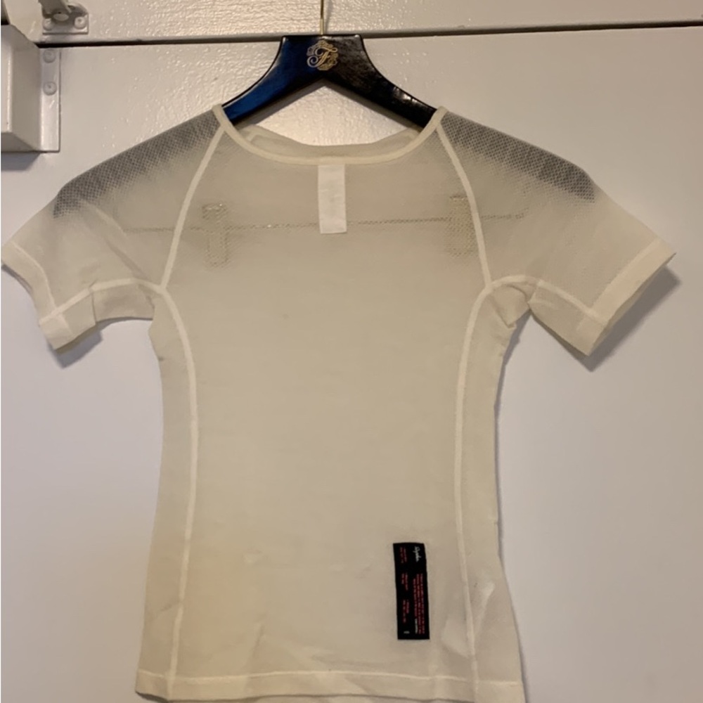 Rapha under layer White Short Sleeve Women's Top